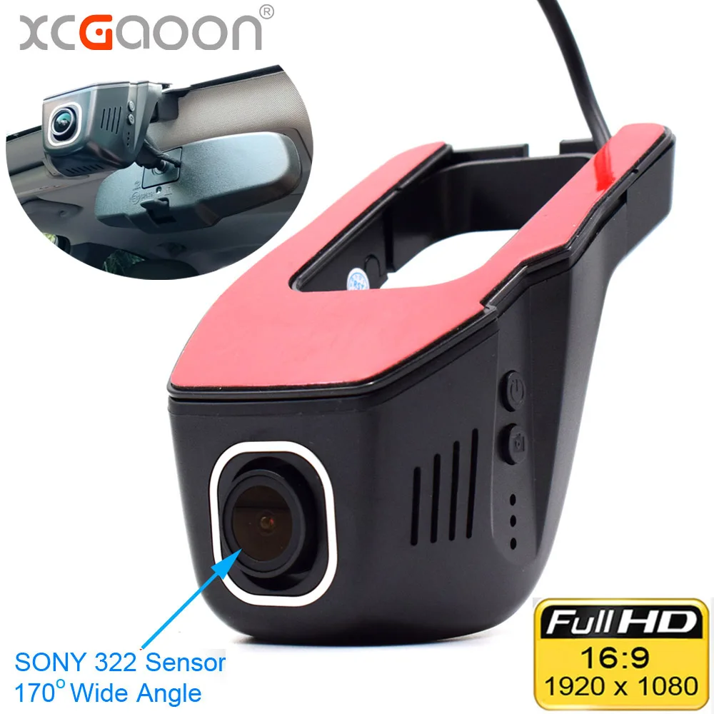Скидка XCGaoon Wifi Автомобильный регистратор DVR цифровой видеорегистратор видеокамера Dash камера 1080P ночная версия Novatek 96655, камера может вращаться