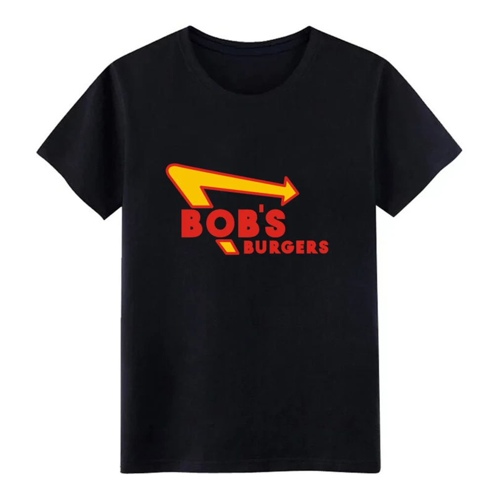 

Bobs Burgers Bob s Fast Food Burgers Fitted Cotton/Poly by Next Level t shirt create Short Sleeve O Neck streetwear Famous shirt