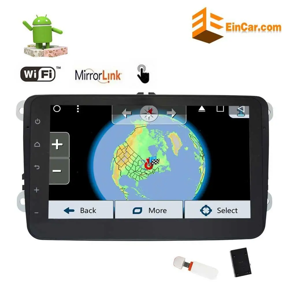 Excellent Android 7.1 2Din Car Stereo GPS Navigation Car Radio for VW Golf Passat with 8 Inch Capacitive Touchscreen +3G Dongle Included 0 Excellent Android 7.1 2Din Car Stereo GPS Navigation Car Radio for VW Golf Passat with 8 Inch Capacitive Touchscreen +3G Dongle Included 0
