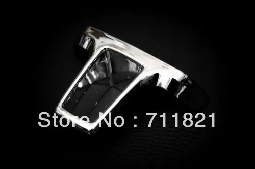 

Car Styling Triple Chrome Plated Steering Wheel Bottom Stick On Insert For Volkswagen For VW Golf MK6