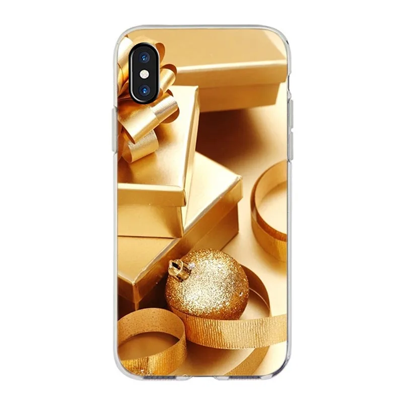 Счастливого Рождества Телефон чехол для iPhone X XR XS MAX 6s 7 8plus x 5s se 12pro 11pro max с новым