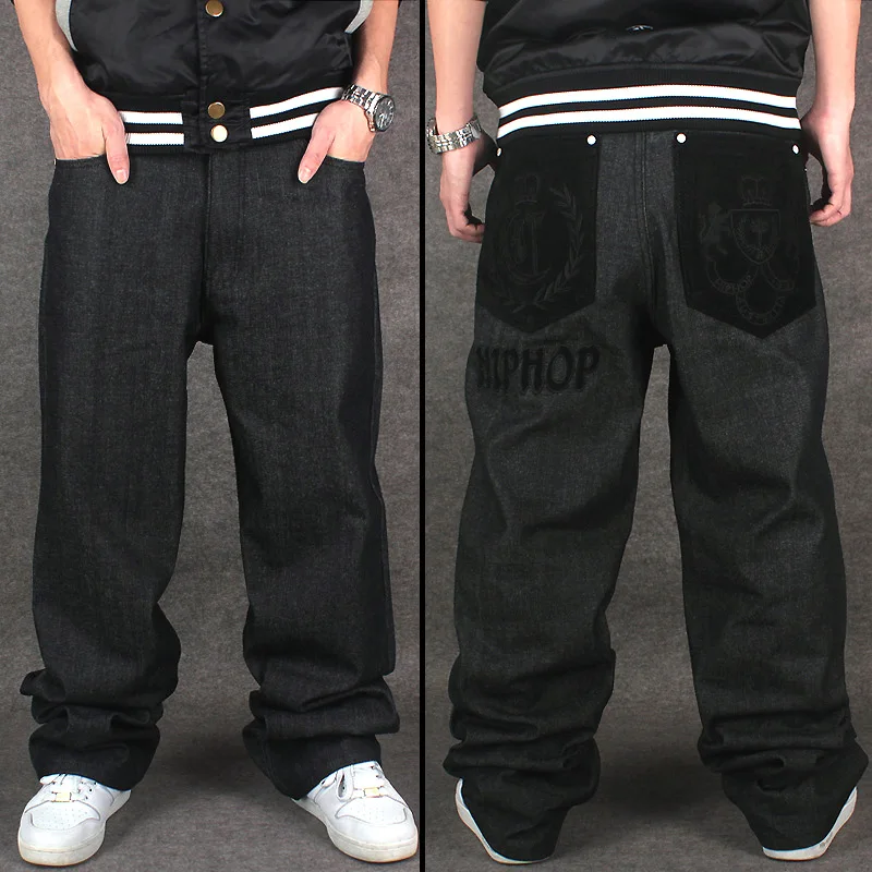 relaxed baggy jeans