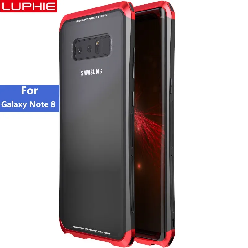 Новейшая прозрачная задняя крышка Luphie из закаленного стекла роскошная