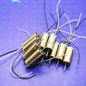 

High Quality 100pcs 7*16mm 716 DC Coreless Motor high speed magnetic 3.7V 52000RPM Free shipping