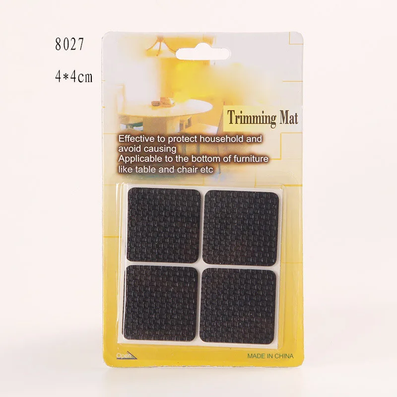 

Multifunction Furniture Protection Pad Rubber Self Adhesive Anti-Skid Floor Scratch Protector Pads MJJ88