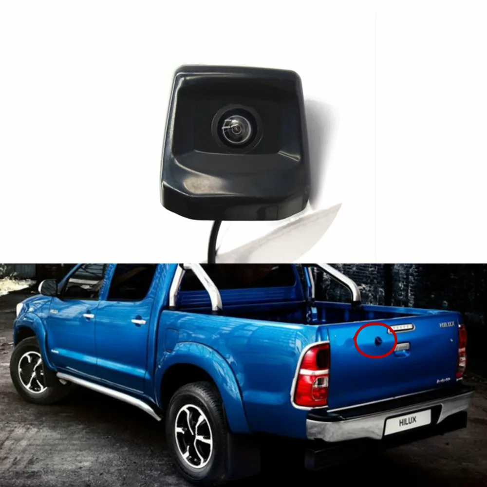 

Leemsp Car Rear Camera For Toyota HILUX 2010-2017 Original Reverse Hole Rear View Reverse Paking WaterProof CCD Night Vision