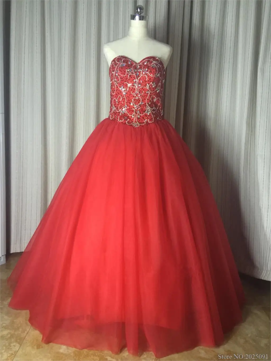 Новые Красные Бальные платья 2019 бальное платье длинное платье для выпускного вечера хрустальные бусины Vestidos De 16 Anos Дешевые Бальные платья