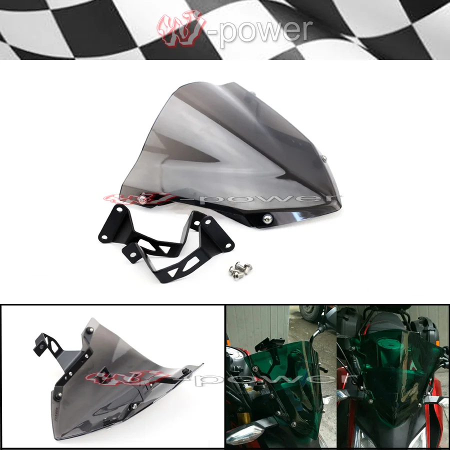 Windshield Pare-brise For HONDA CB190R CB 190R 2016 2017 2018 Motorcycle Accessories Windscreen Smoke цена Windshield Pare-brise For HONDA CB190R CB 190R 2016 2017 2018 Motorcycle Accessories Windscreen Smoke цены онлайн