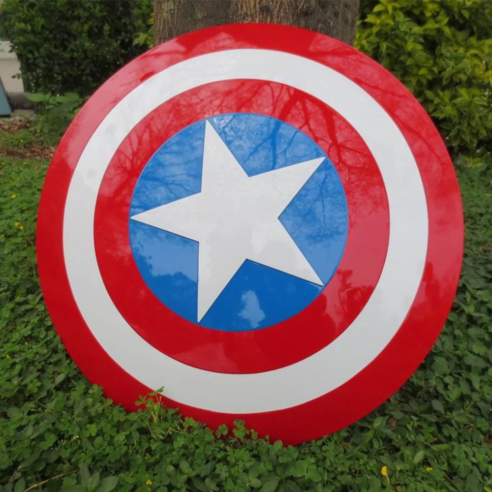 

DOOLNNG Iimited Edition Avengers Civil War Captain America 57CM Shield 1:1 Cosplay Steve Rogers ABS Model Adult Shield Gift