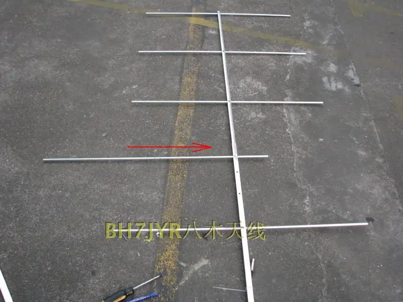 OSHINVOY VHF 144Myagi antenna 145M HAM radio 8element 150MHz yagi antenna high gain 12dBi VHF 145MH 4