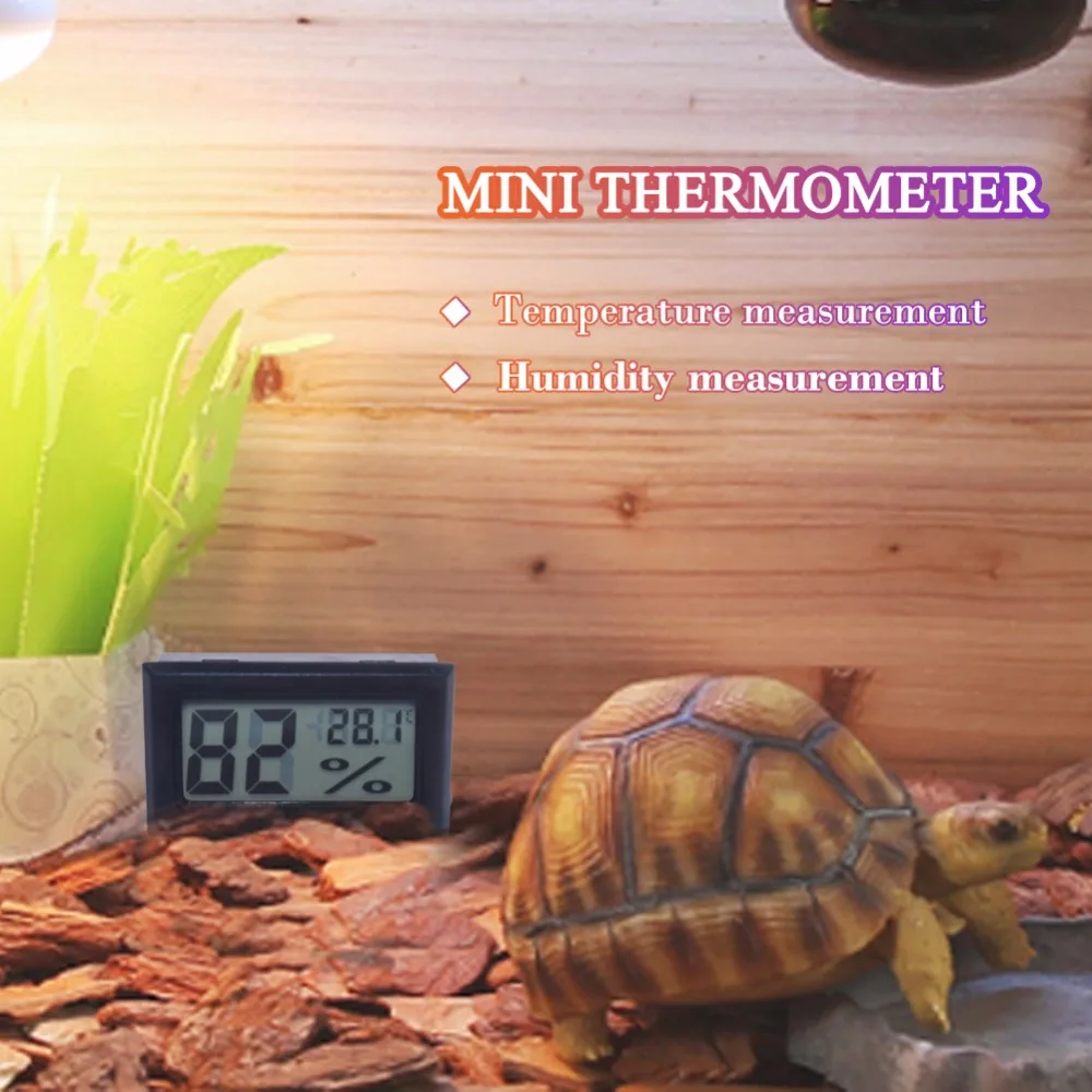 

yieryi Mini Digital LCD Indoor Convenient Temperature Sensor Humidity Meter -50-70 degree 10%~99%RH Hygrometer Thermometer 20pcs