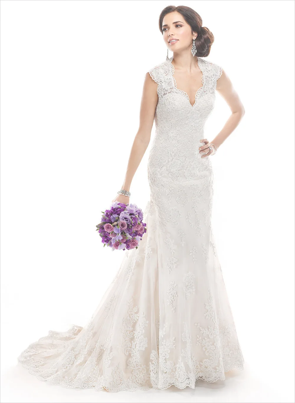 Buy 2015 Best selling White Illusion Backless Wedding