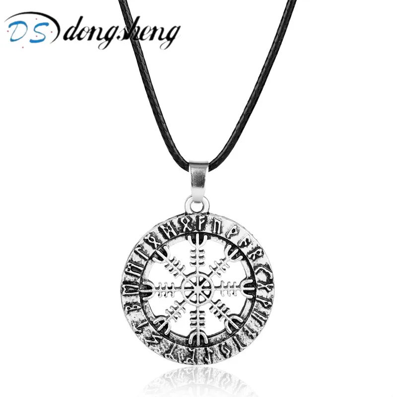 Dongsheng Jewelry руны викингов Vegvisir полый женский и мужской подарок | Украшения