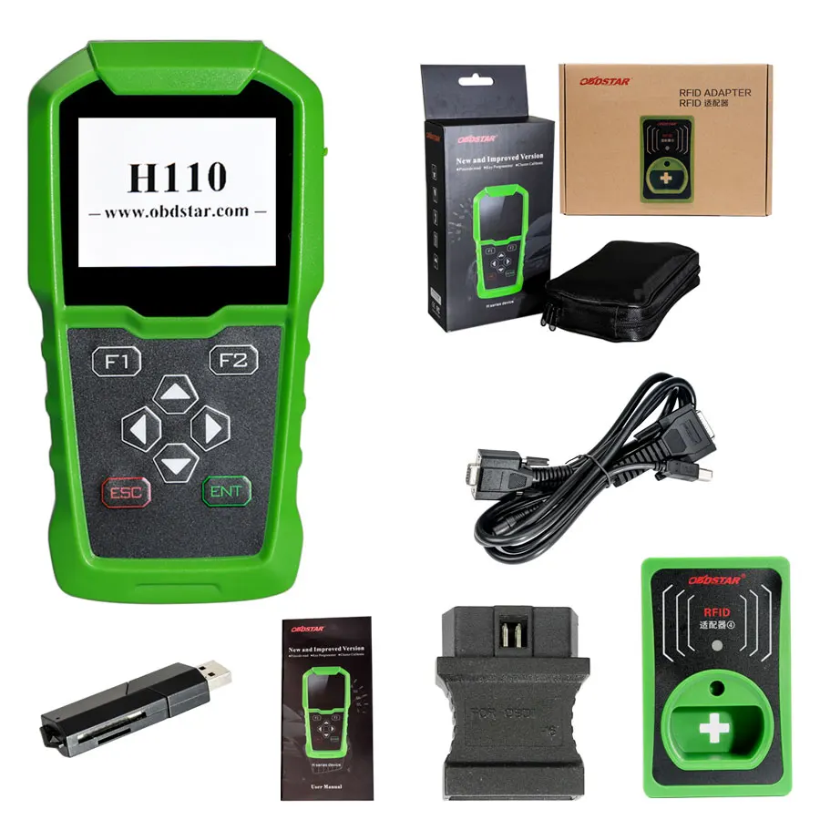 OBDSTAR H110 I + C для MQB иммобилайзера и приборной панели поддерживает NEC 24C64 с rfid