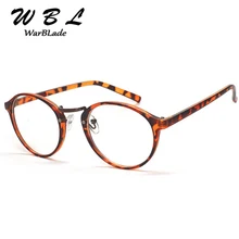 WarBLade Мужские Модные оптические очки оправа очки женские брендовые Круглый прозрачный женские очки оправа