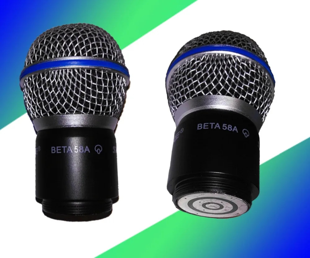 

Replacement Cartridge Capsule Head for Shure BETA58A PGX2 PG4 SLX2 SLX4 Wireless Microphone System