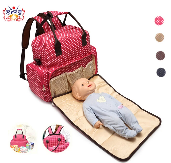 Многофункциональный ребенок может лежать вниз и плечи Мама сумка рюкзак для ношения ребенка за спиной сумка для мам