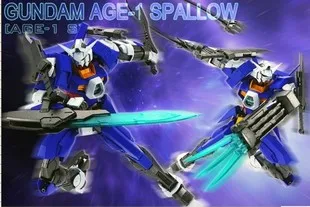 

DRAGON MOMOKO Gundam model HG 1/144 AGE-1 S Spallow Mobile Suit kids toys