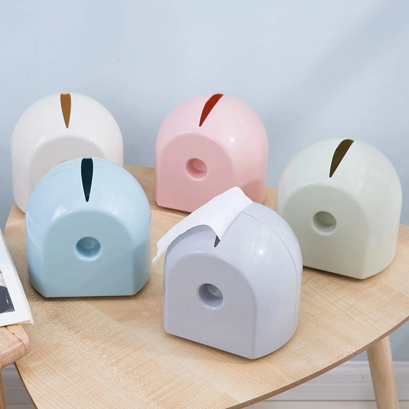 

Simple Design Candy Color Paper Towel Pumping Paper Carton Roll Tissue Box