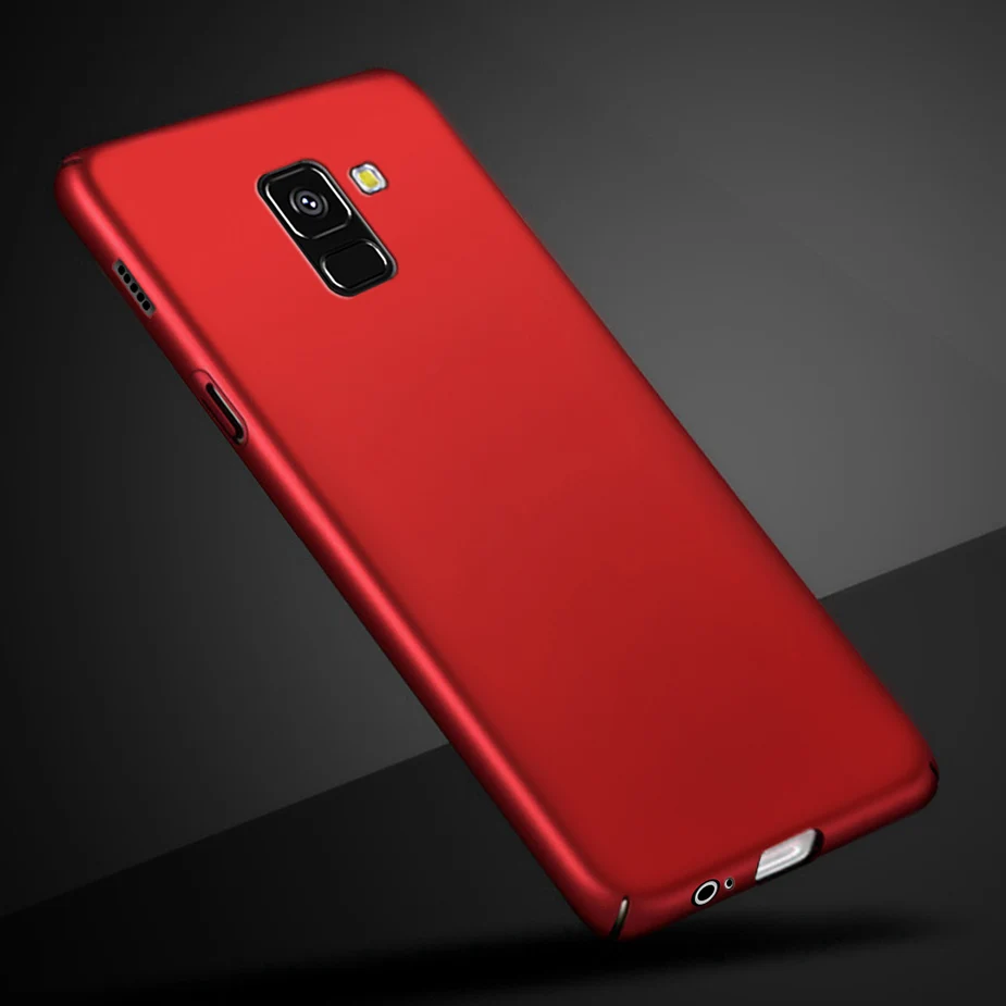 Phone Case For Samsung Galaxy A8 Plus 2018 Luxury Hard PC Back Cover