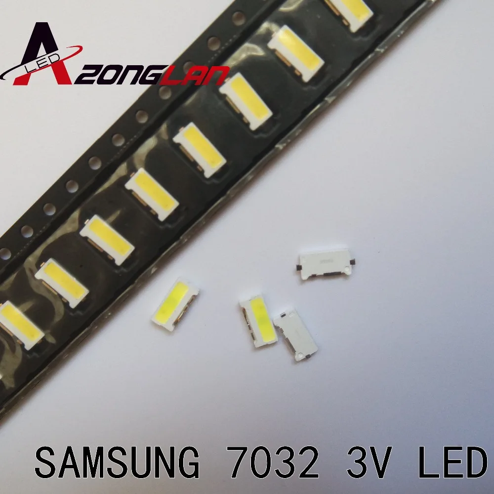 Светодиодная подсветка 300PCS Edge LED Series TS731A 3V 7032 SPBWH1732S1B для холодного белого