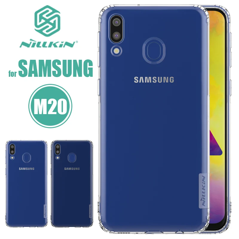 Для Samsung Galaxy M20 чехол Nillkin TPU 0 6 мм ультра тонкий прозрачный мягкий силиконовый для