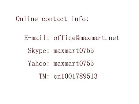 contact info