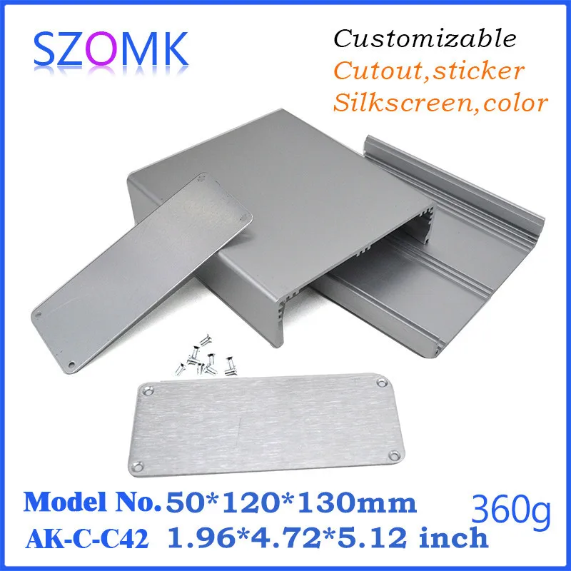 aluminum extruded enclosure project box instrument enclosure junction housing szomk  chassis outlet boxes (6).jpg