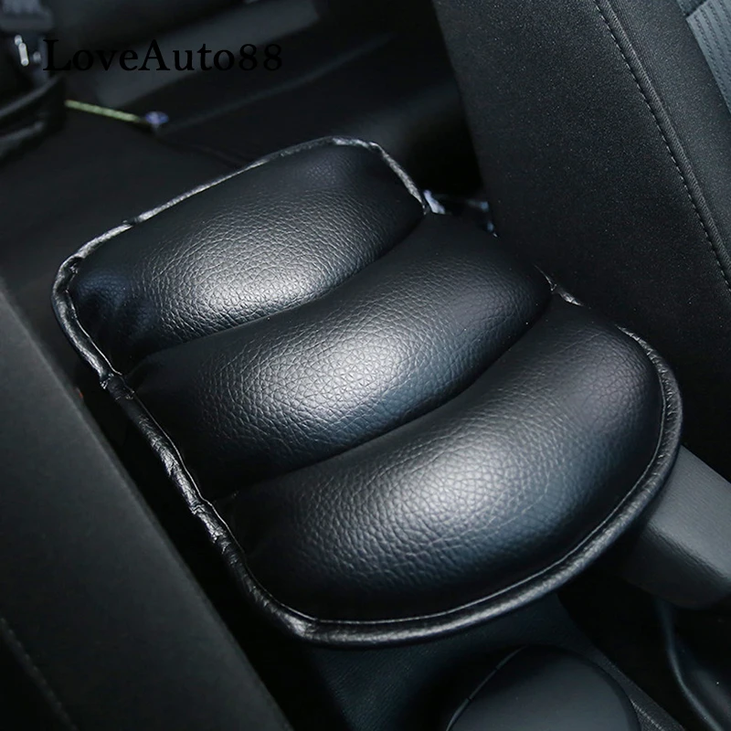 

For VW Golf 4 MK4 GOLF 6 MK6 GOLF 7 MK7 Leather Armrest Pillow Pad Center Armrest Box Pads Car Arm Rest Top Cover