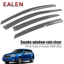 Ealen для Subaru Forester 2009 2010 2011 2012 укладки Vent Защита от солнца дефлекторы охранные предметы 4 шт./1 Набор дыма козырек на ветровом стекле