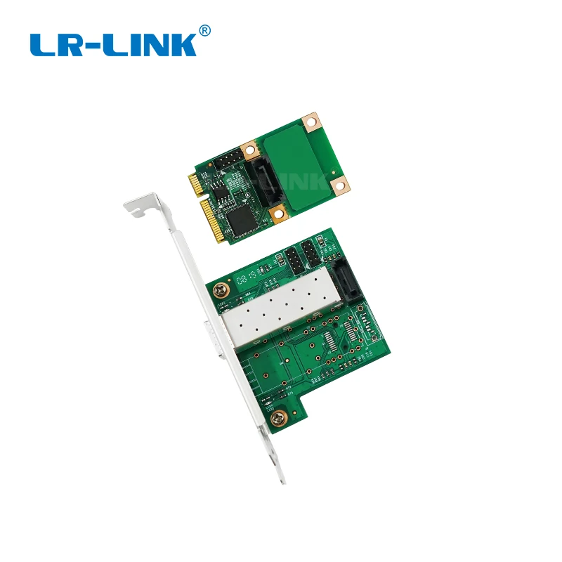 Placa de Rede Lr-link Mini Pci-express Gigabit Ethernet Controlador Nic Intel I210 1xsfp Lres2204pf-sfp - Imagem 4