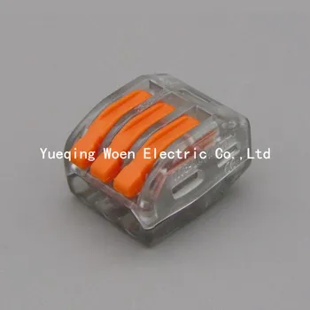 

transparent ES-213 wire connector building wire connector terminal copper wire 0.08-2.5mm wire