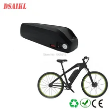 

High hailong down tube ebike li-ion battery pack 36v 17.5ah with charger and 30A BMS protected