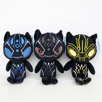 

2018 Sale Superhero Marvel Avengers Black Panther Movie Plush Action Bricks Toys For Children Gift