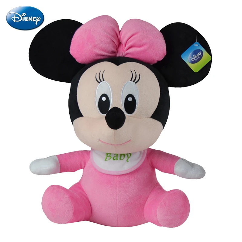 Disney Mickey Mouse Minnie Mouse Plush Doll Stuffed Dolls Baby Mickey Pooh Bear Edward Pooh Disney Toys For Kids Birthday Gift Aliexpress