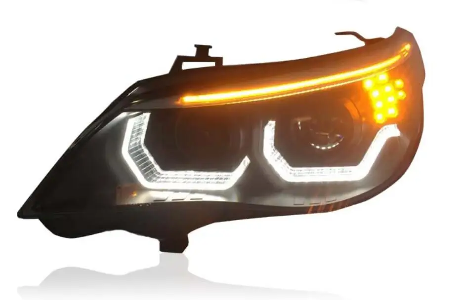 E60 headlight,20032007,520i 525i 530i,E60 taillight,2pcs,car