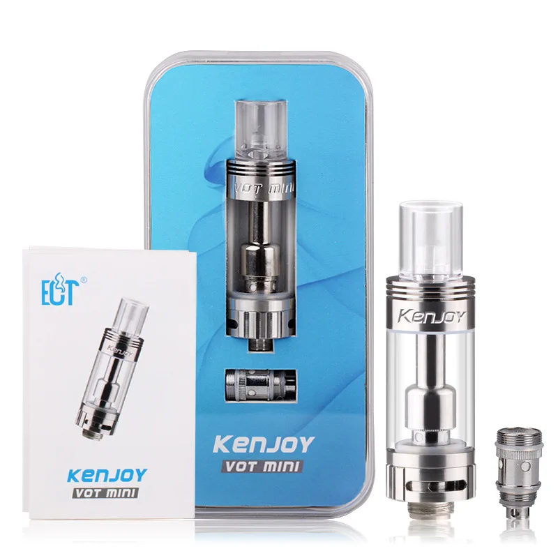 

Original ECT 2.5ml Vot-Mini Atomizer With Two Coils Airflow Control Apply To 50W Box Mod Et 30P 50P Kit rda Electronic Cigarette