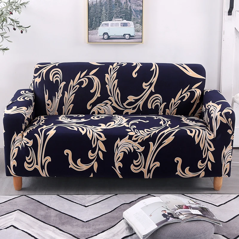 

Slipcover Stretch Four Season Sofa Covers Furniture Protector Polyester Couch Cover Sofa Towel 1/2/3/4-seater