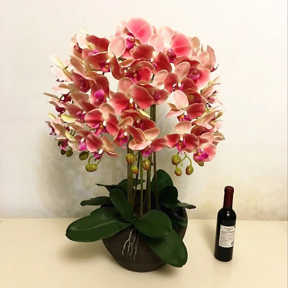 3d Printed Artificial Orchid Flower Arrangement Hand Feel Orchid Big Size Butterfly Orchid Artificial Orchid Butterfly Orchidorchid Flower Arrangements Aliexpress,How Much Money In Monopoly Game
