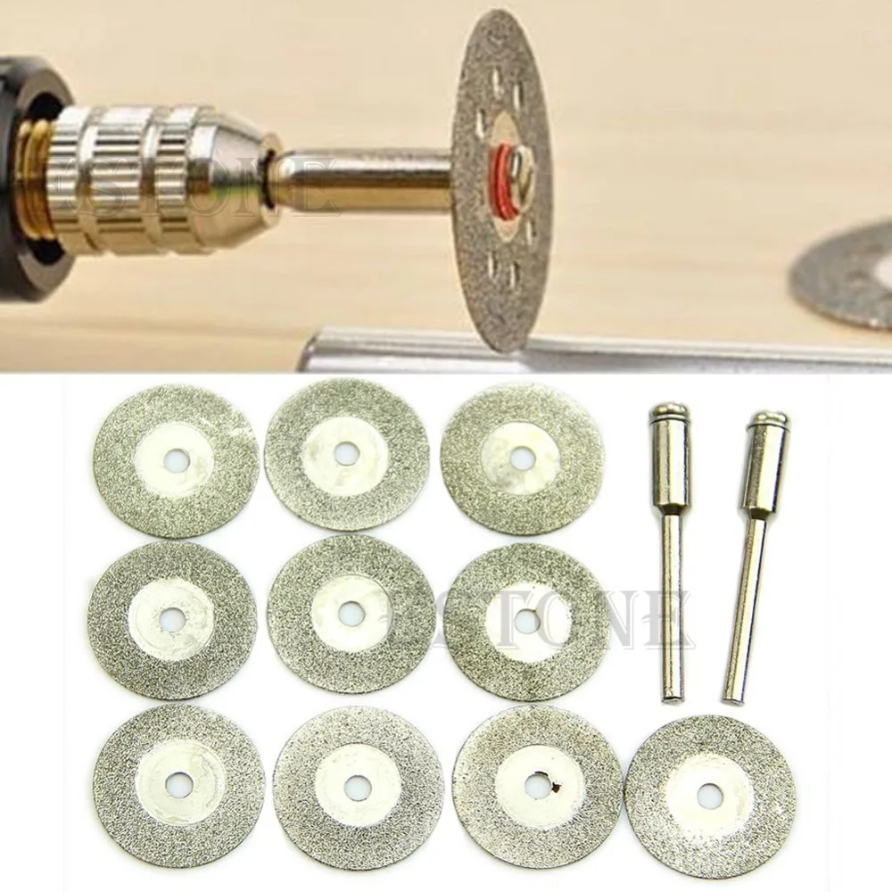 Rotary Tool Circular Saw Blades Cutting Discs Mandrel Cutoff 20mm 10pcs | Инструменты