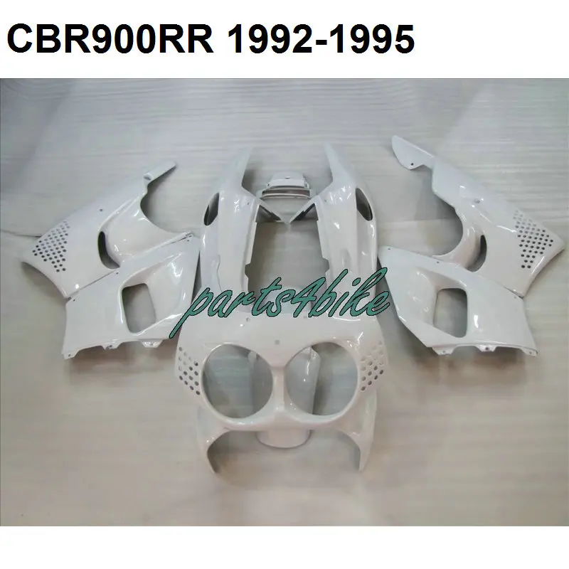Белый горячая Распродажа Обтекатели для Honda CBR900RR CBR893RR 1992 1993 1994 1995 комплект