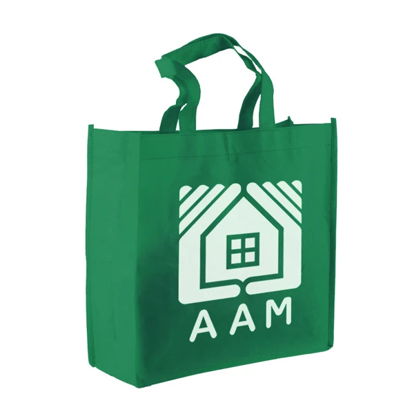 Business Personalized Boutique Bag Non Woven Eco Friendly Wholesale Plain Reusable Grocery ...