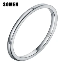 2mm Silver Rose Gold Black Women Tungsten Carbide Ring Polished Engagement Stacking Rings Wedding Band Female Fashion Jewelry meaeguet classic lover s tungsten carbide wedding rings high polished solid silver color rings for engagement jewelry