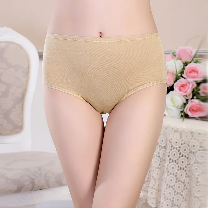

2019 Comfortable Women's Menstrual Sanitary Period Leak Proof Modal Seamless Panties Underwear Women's Modal Cotton Briefs