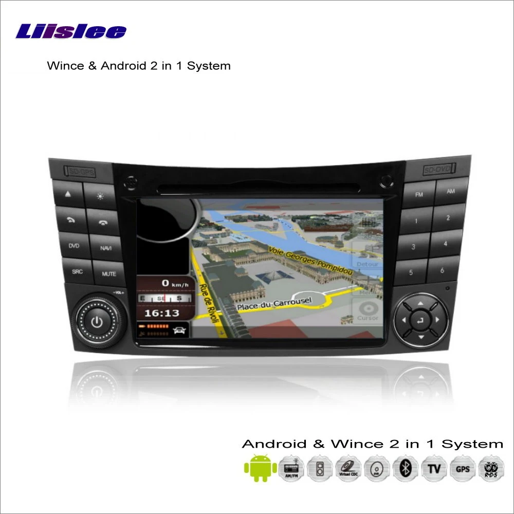 Excellent Liislee Android Multimedia For Mercedes Benz CLS C219 2004~2010 Radio DVD Player GPS Nav Navigation Audio Video Stereo System 1