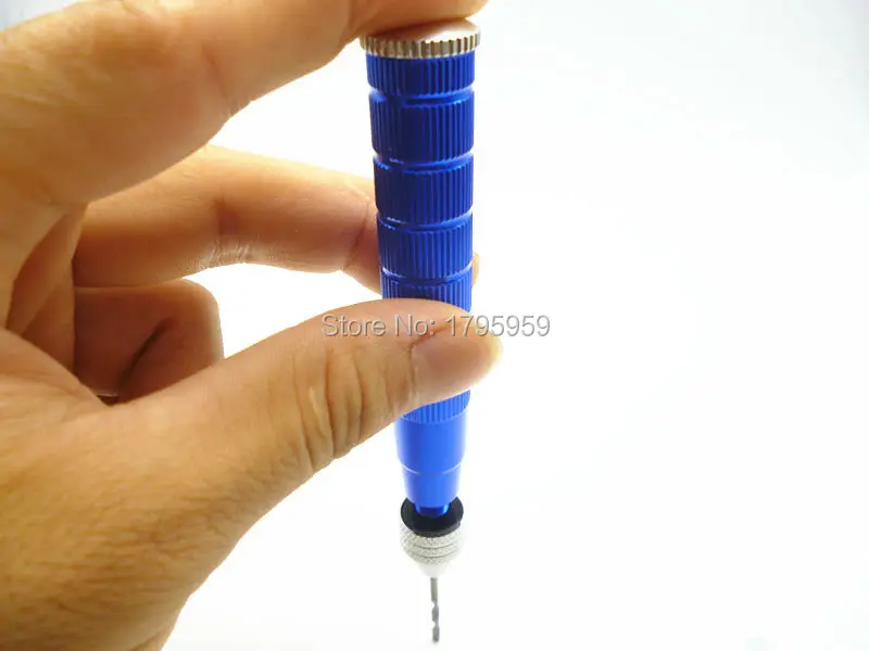 New Micro Sliding Hand Drill Drilling with Keyless Chuck Reamer Hand Twist Drill Clamping Range 0.3-3mm Manual Drilling Tools (9)
