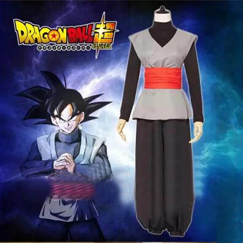 Dragon Ball S Dragon Ball Super Son Goku Black Time Zamasu Kai Ultra Instinct белый Kong-fu костюмы для косплея