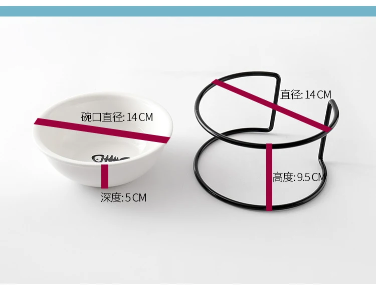Кормушка для домашних животных, железная рама, держатель, керамическая миска для домашних животных, собак и кошек, маленькая миска для кошачьего корма, миска comedero perro gamelle chien