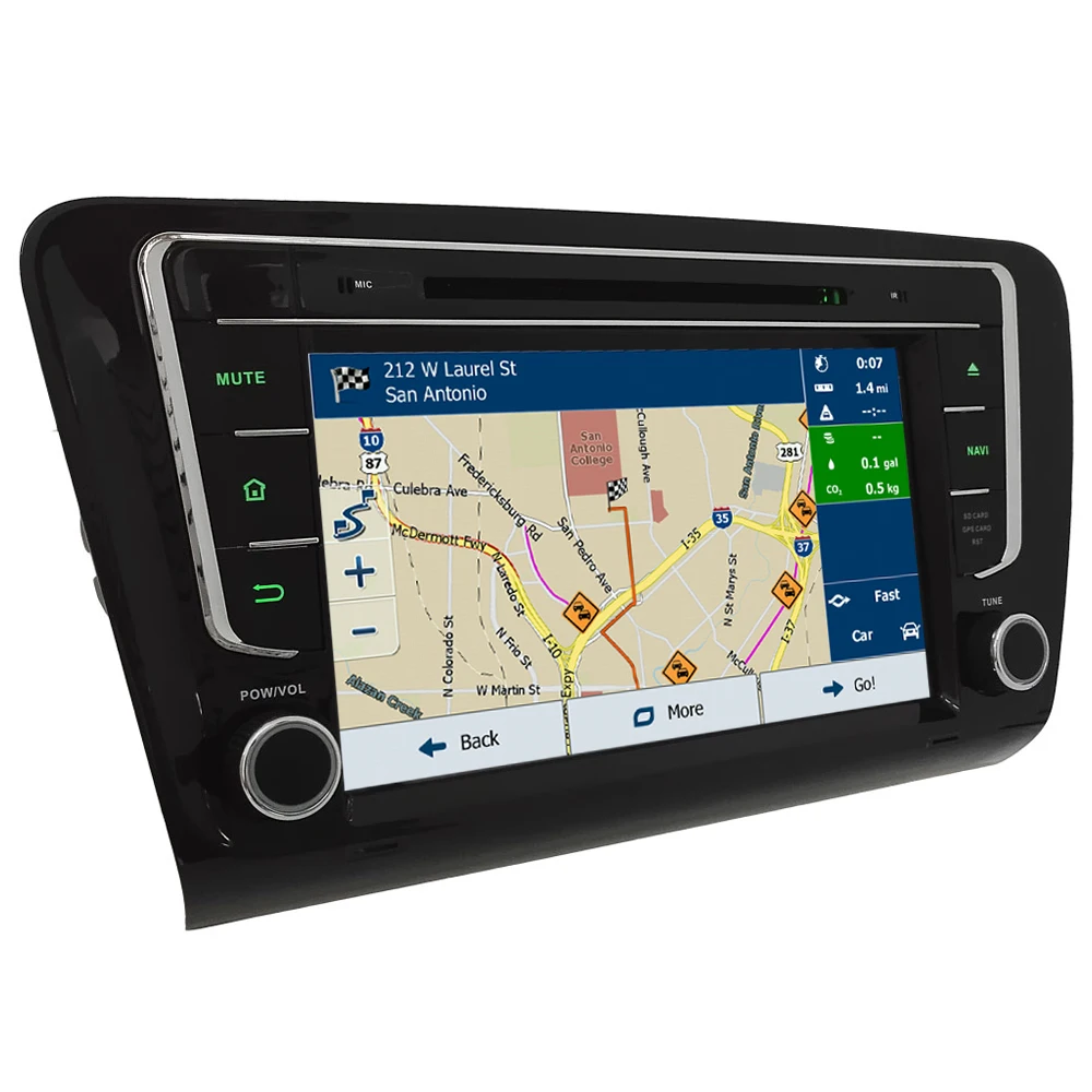 Sale KLYDE 8" Octa Core 4G WIFI Android 8.0 7.1 4GB RAM 32GB ROM Car DVD Multimedia Player Stereo Radio For Skoda Octavia 2014 2015 3