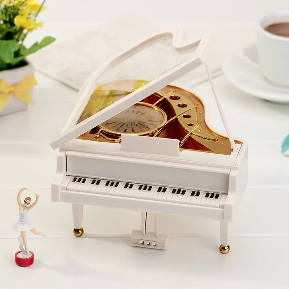 Decoration Ornaments Classical Piano Music Box Dancer Ballet Dancing
